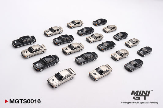 * PRE ORDER * MINI GT #1025 - #1044 1/64 MGTS0016 Mercedes-Benz 1984 Nürburgring Race of Champions Set Limited Edition 5000 Sets