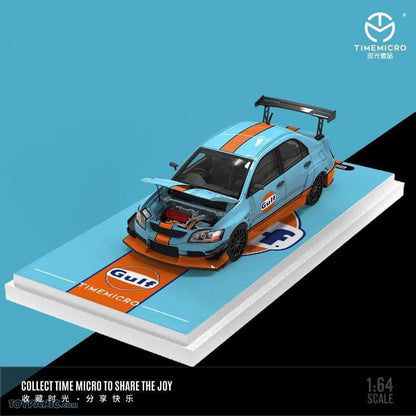 TIME MICRO TM 1/64 MITSUBISHI LANCER EVOLUTION IX GULF LIVERY