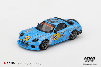 MINI GT #1195 1/64 Mazda RX-7 RE-Amemiya 2025 D1GP (RHD) * BLISTER PACK *