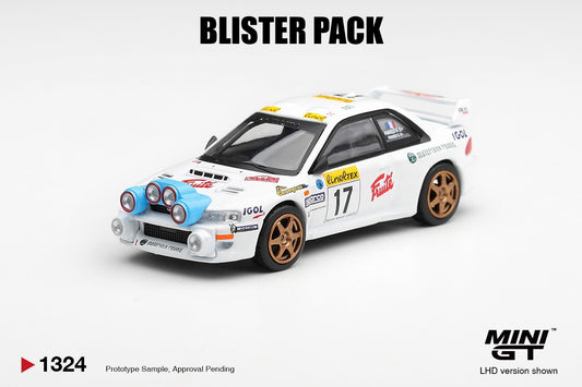 * PRE ORDER * MINI GT #1324 1/64 Subaru Impreza WRC98 #17 1999 Rally Monte-Carlo (LHD) * BLISTER PACK *