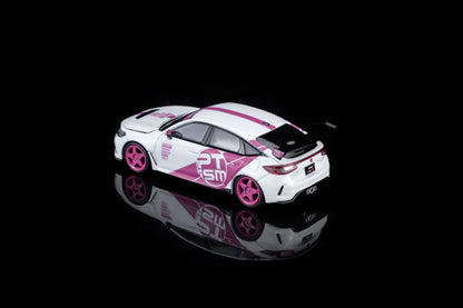 MOTORHELIX 1/64 Honda Civic TYPE R (FL5) PTiSM Pink - PERFORMANCE TUNING IDENTITY - M65340