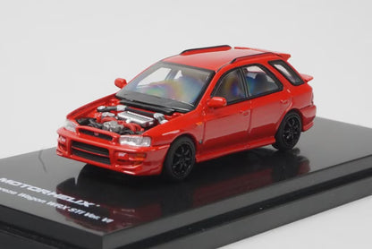 MOTORHELIX 1/64 Subaru Impreza Wagon WRX STi Ver. VI Customized M67106 / M67108