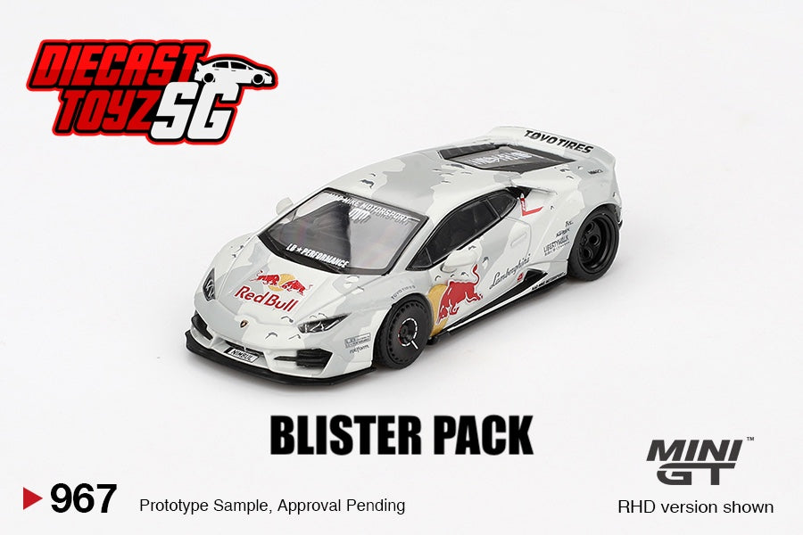 MINI GT #967 1/64 Lamborghini Huracan LB★WORKS ver. 2 Mad Mike NIMBUL ( BLISTER PACK )