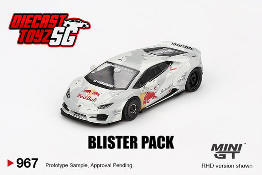 MINI GT #967 1/64 Lamborghini Huracan LB★WORKS ver. 2 Mad Mike NIMBUL ( BLISTER PACK )