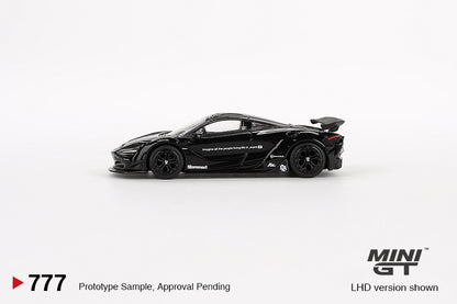 MINI GT #777 1/64 McLaren 720S LB★Works Black (RHD)