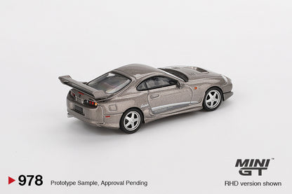 MINI GT #978 1/64 Toyota Supra VeilSide Combat V-II Combat Grey (RHD)