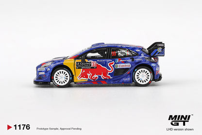 Mini GT #1176 Ford Puma Rally1 #55 M-Sport Ford WRT 2025 Rally Monte-Carlo (LHD)
