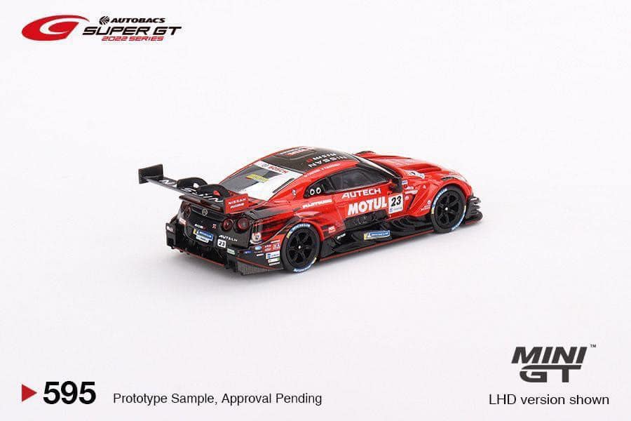 * PRE ORDER *  MINI GT #595 Nissan GT-R Nismo GT500 #23“MOTUL AUTECH GT-R" NISMO 2021 SUPER GT Series - Japan Exclusive"
