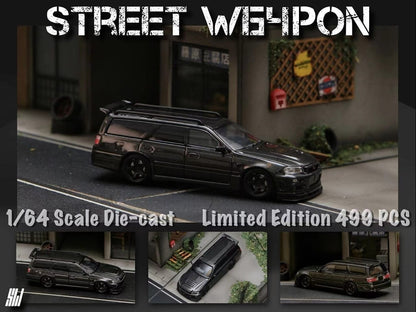 STREET WARRIOR 1/64 NISSAN R34 STAGEA FULL CARBON