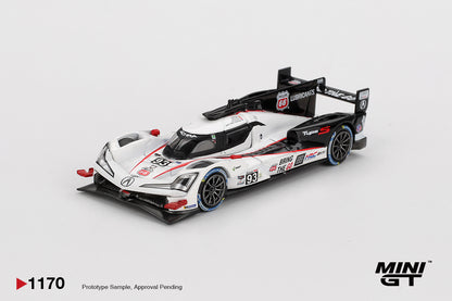MINI GT #1170 1/64 Acura ARX-06 GTP #93 Acura Meyer Shank Racing 2025 IMSA Daytona 24 Hrs
