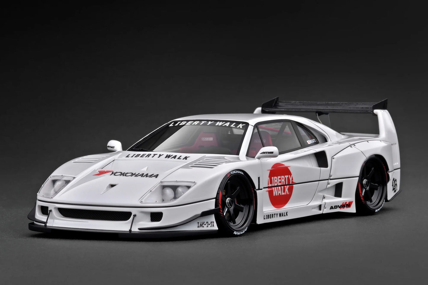 IGNITION MODEL 1/18 IG3752 LB-WORKS 40 White