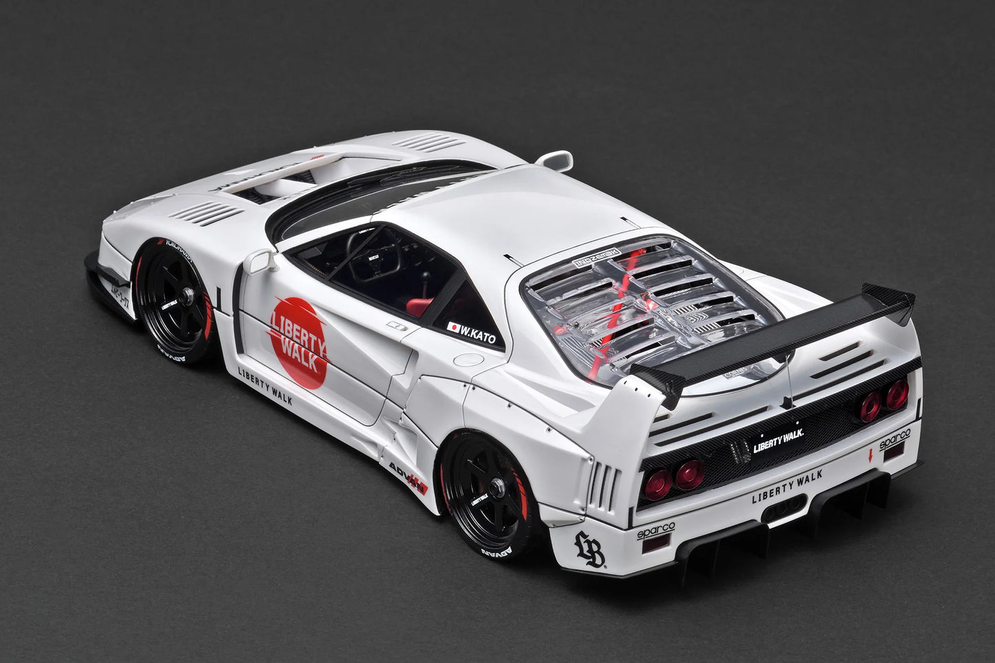 IGNITION MODEL 1/18 IG3752 LB-WORKS 40 White