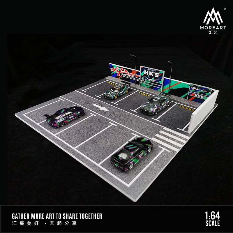 MoreArt 1:64 HKS Parking Lot MO925006