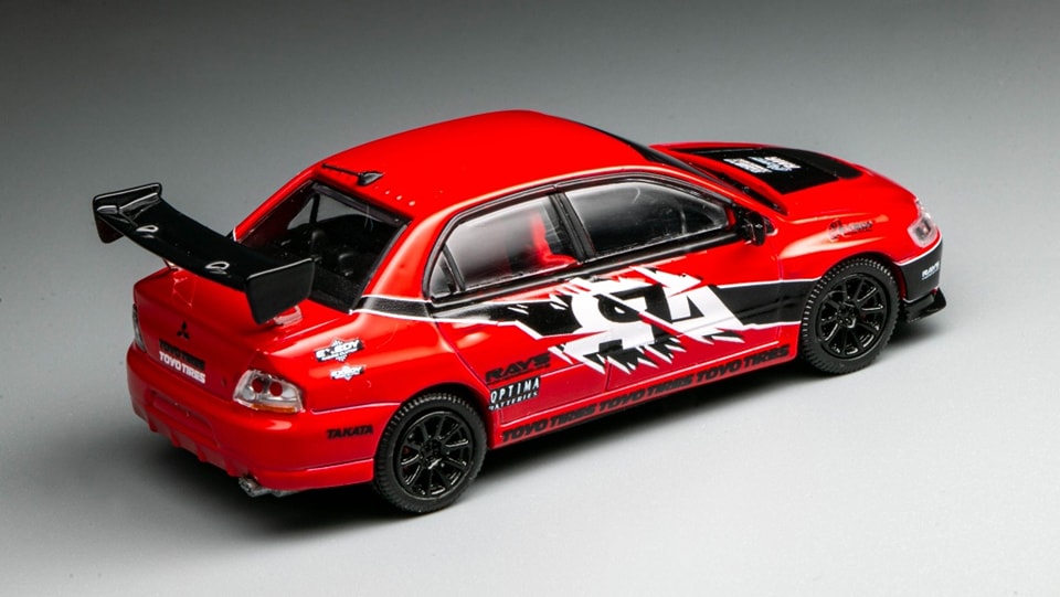 Speed GT 1/64 Lancer Evolution EVO IX Red Fast and Furious Tokyo Drift