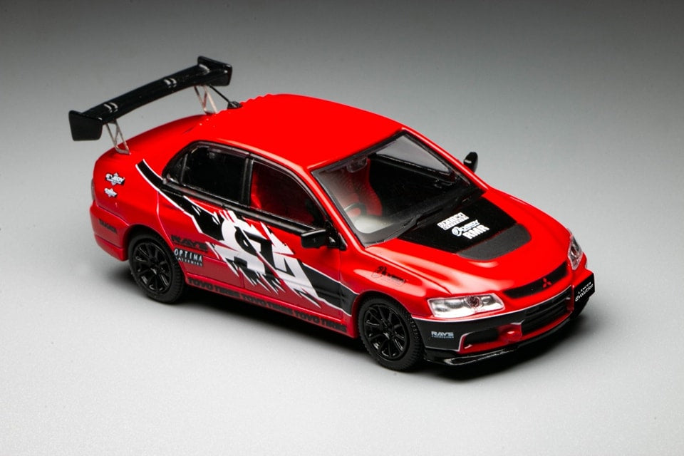 Speed GT 1/64 Lancer Evolution EVO IX Red Fast and Furious Tokyo Drift