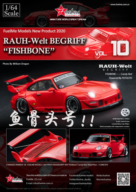 Fuel Me 1/64 RWB 911 (993) FISHBONE