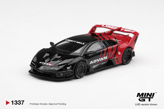 * PRE ORDER * MINI GT #1337 1/64 Lamborghini LB-Silhouette WORKS MURCIELAGO GT Evo Advan  (RHD)