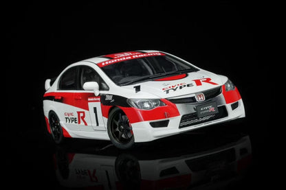 * PRE ORDER * MOTORHELIX 1/18  HONDA CIVIC TYPE R FD2 ONE MAKE RACE #1 2012  M85419