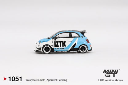 MINI GT #1051 1/64 Abarth 595 LB-WORKS x Abas Works IZTK (LHD)