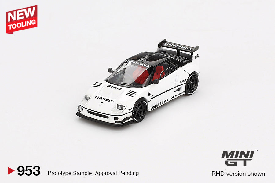MINI GT #953 1/64 Mazda AZ-1 Liberty Walk LB40 White 2024 Tokyo Auto Salon - BLISTER PACK