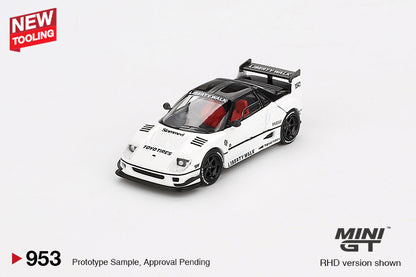 MINI GT #953 1/64 Mazda AZ-1 Liberty Walk LB40 White 2024 Tokyo Auto Salon - BLISTER PACK
