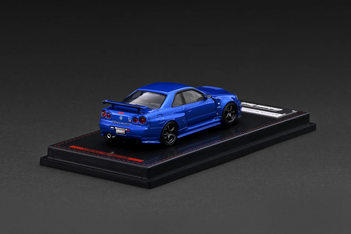Ignition Model 1/64 IG4174 Nissan Skyline GT-R (BNR34) NISMO customized Blue Metallic