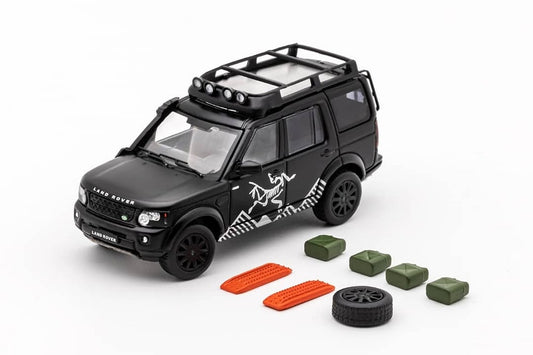 G.C.D 1/64 Land Rover Discovery Matte black LHD KS-058-342