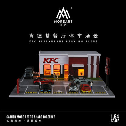 MoreArt 1/64 KFC RESTAURANT PARKING SCENE