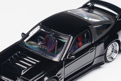 Micro Turbo 1/64 Nissan 180SX TYPE-X Metallic Black