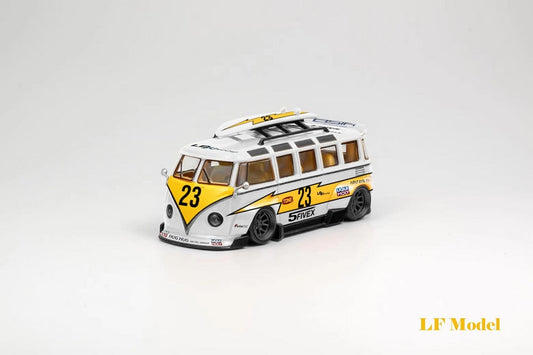 LF Model 1/64 VW T1 Van Kombi wide body modified version Flash #23