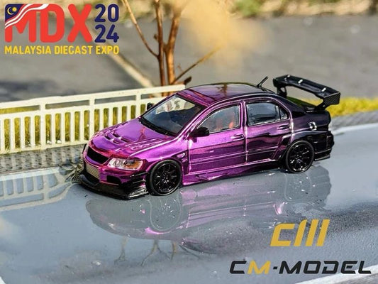 CM MODEL Mitsubishi Lancer Evolution IX ( WITH KEYCHAIN ) Special Edition 🇲🇾 MDX24 EXCLUSIVE 🇲🇾
