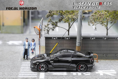 Focal Horizon FH 1/64 Nissan GT-R R35 Black