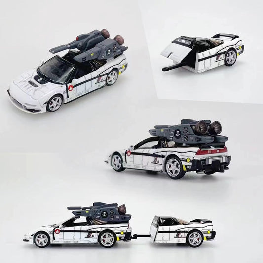 MLGB 1/64 NSX 1st generation NA1, NSXTRA modified version white Valkyrie