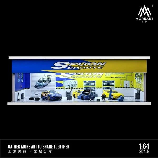 MoreArt 1:64 Spoon Sports Garage MO914103