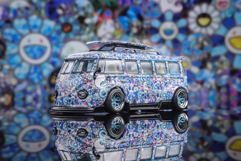 Liberty64 1/64 VW T1 Kombi Blue KiKi Livery