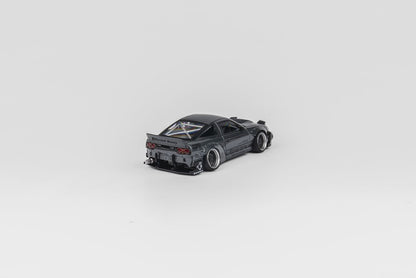 Micro Turbo 1/64 Nissan 180SX TYPE-X Metallic Grey