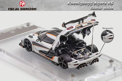 Focal Horizon FH 1/64  Koenigsegg Agera RS Glacier white