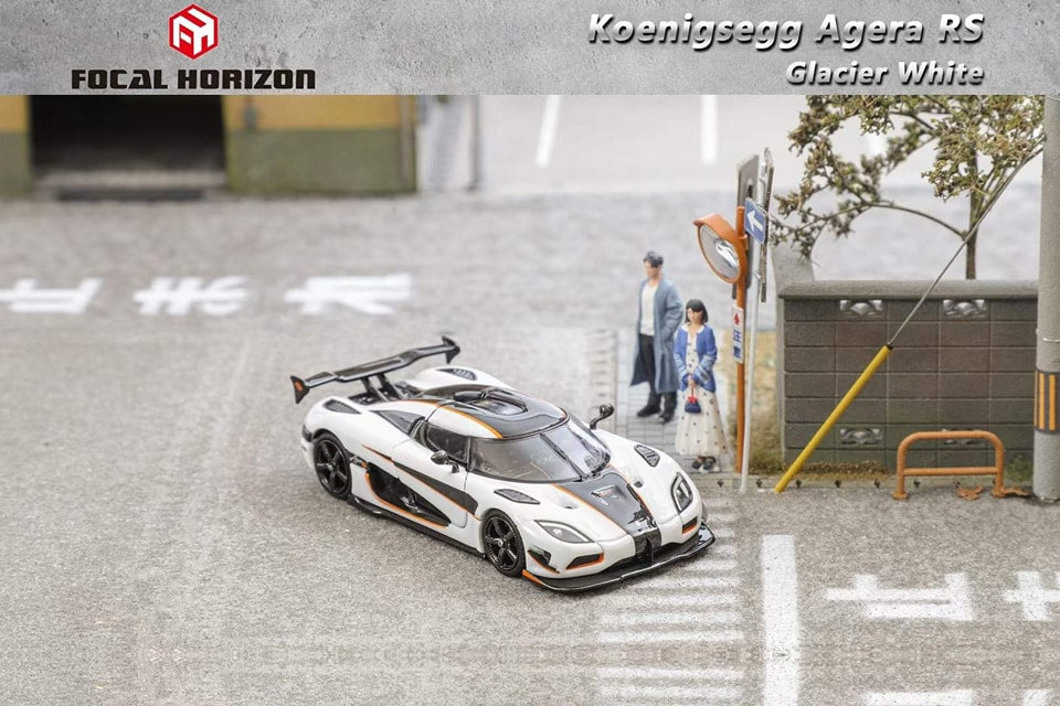 Focal Horizon FH 1/64  Koenigsegg Agera RS Glacier white