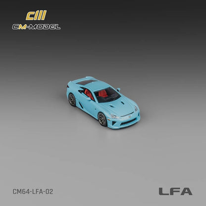 CM Model 1/64 Lexus LFA Sky Blue