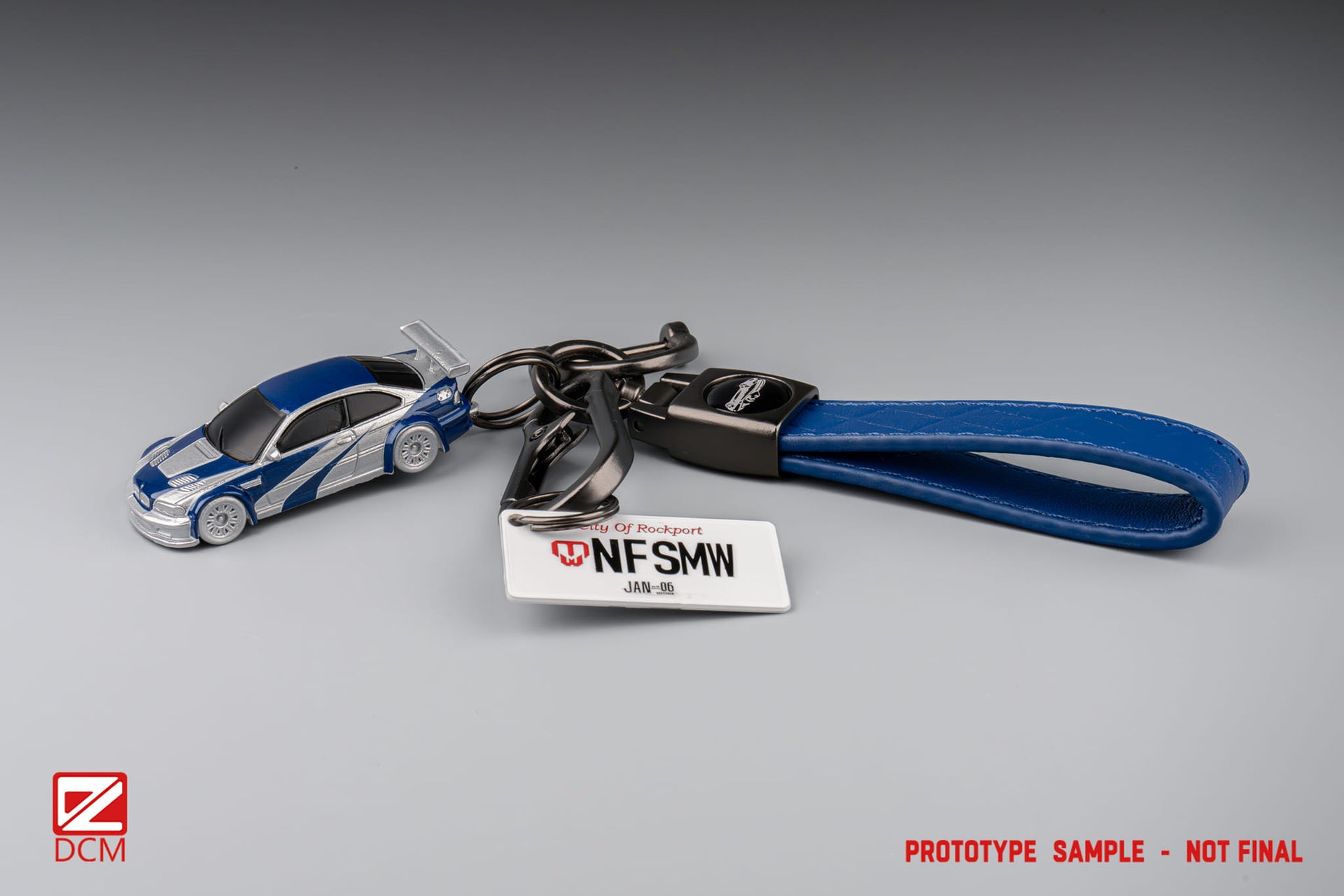 DCM 1/87 BMW M3 E46 GTR The Most Wanted - Keychain – Diecast Toyz SG