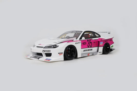 GT SPIRIT 1/18  NISSAN S15 SILVA LB SUPER SILHOUETTE PINK - CLDC046