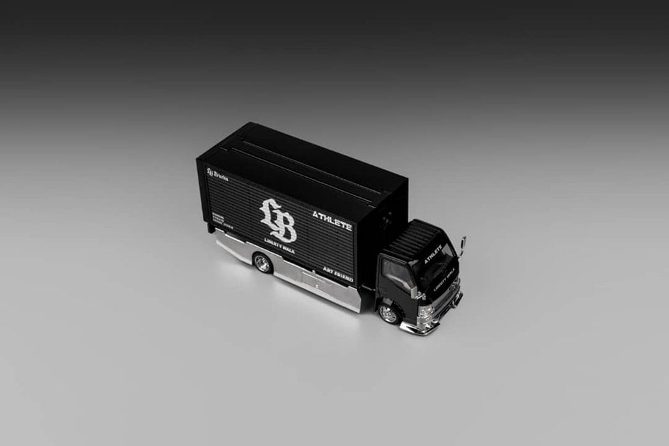 MicroTurbo MT 1:64 Diecast Model 300 Series II - Custom Tow Truck 2024 AIT Exclusive Edition - Black with LB Livery