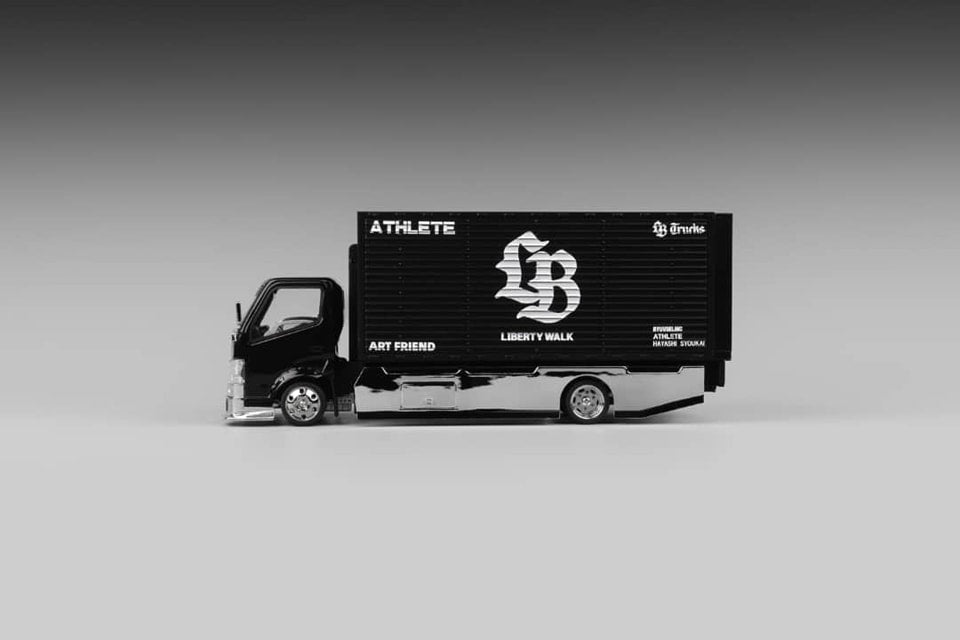 MicroTurbo MT 1:64 Diecast Model 300 Series II - Custom Tow Truck 2024 AIT Exclusive Edition - Black with LB Livery