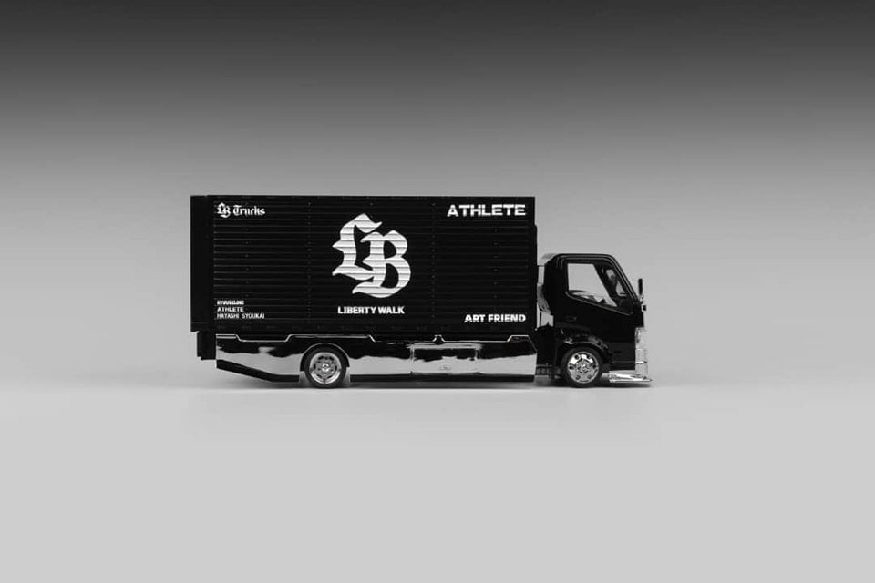 MicroTurbo MT 1:64 Diecast Model 300 Series II - Custom Tow Truck 2024 AIT Exclusive Edition - Black with LB Livery