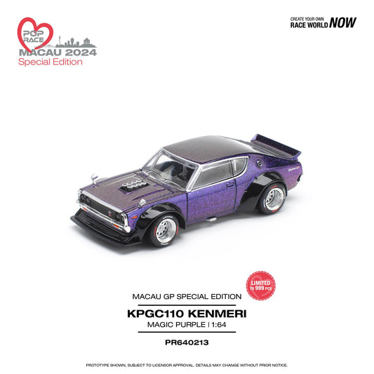 POP RACE 1/64 KPGC110 KENMERI MAGIC PURPLE PR640213