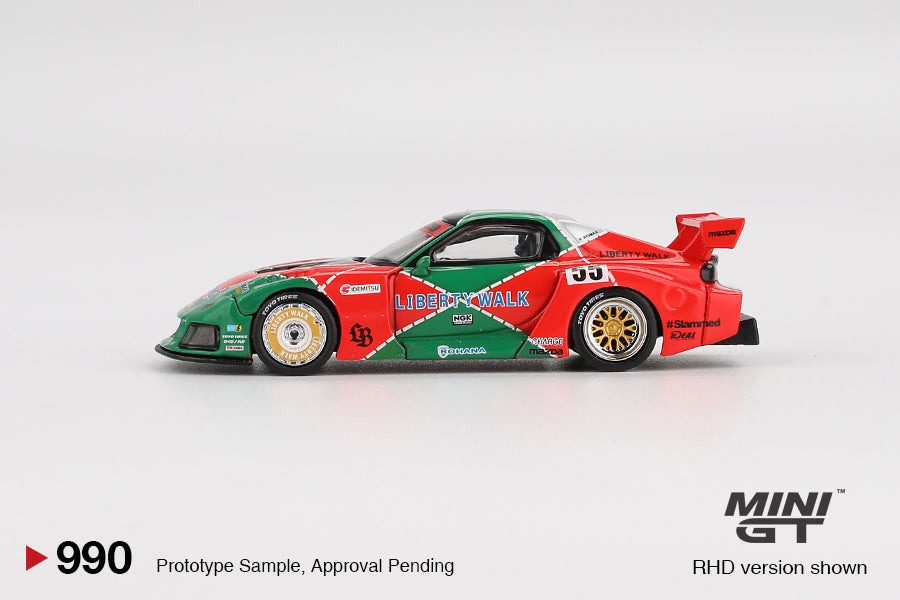 MINI GT #990 1/64 Mazda RX-7 LB-Super Silhouette 787B (RHD)