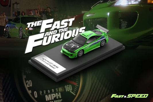 FAST SPEED 1/64 Mitsubishi Eclipse Green FNF Livery