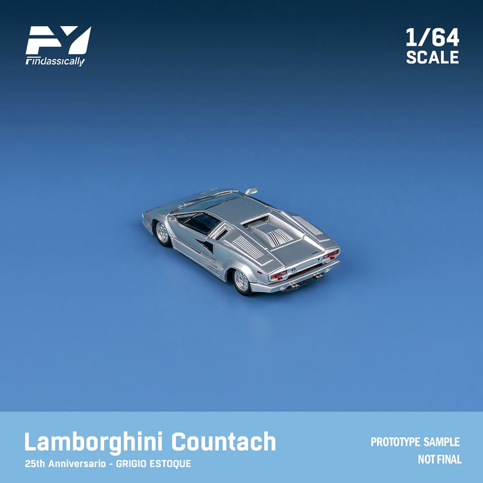 Finclassically 1/64 Lamborghini Countach LP5000