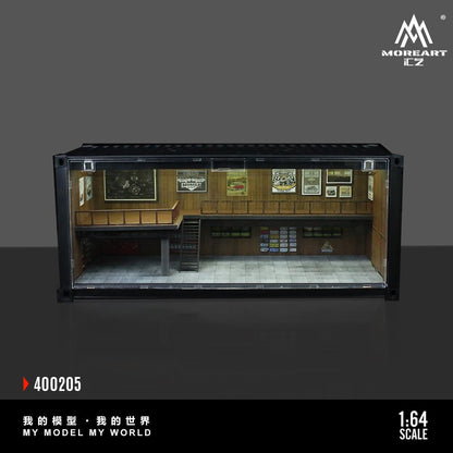 MoreArt 1/64 CONTAINER REPAIR SHOP SCENE MO400205