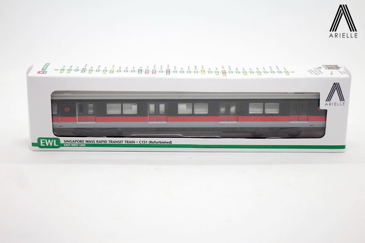 Arielle Models SG Singapore Mass Rapid Transit Train • C151 (Refurbished) • East-West Line